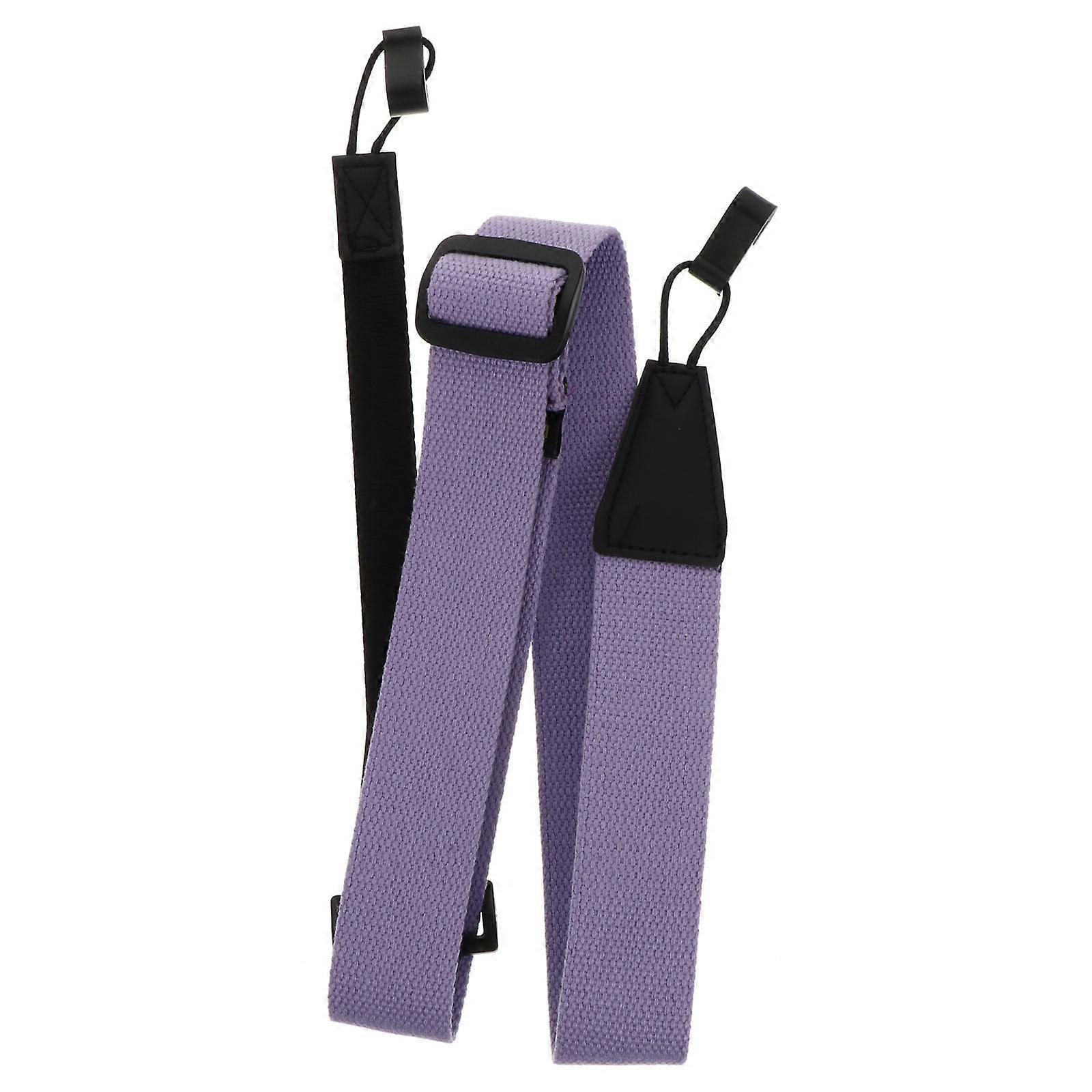 Ukulele Strap Practical Fabric Strap for Instruments 1Pcs Violet Color