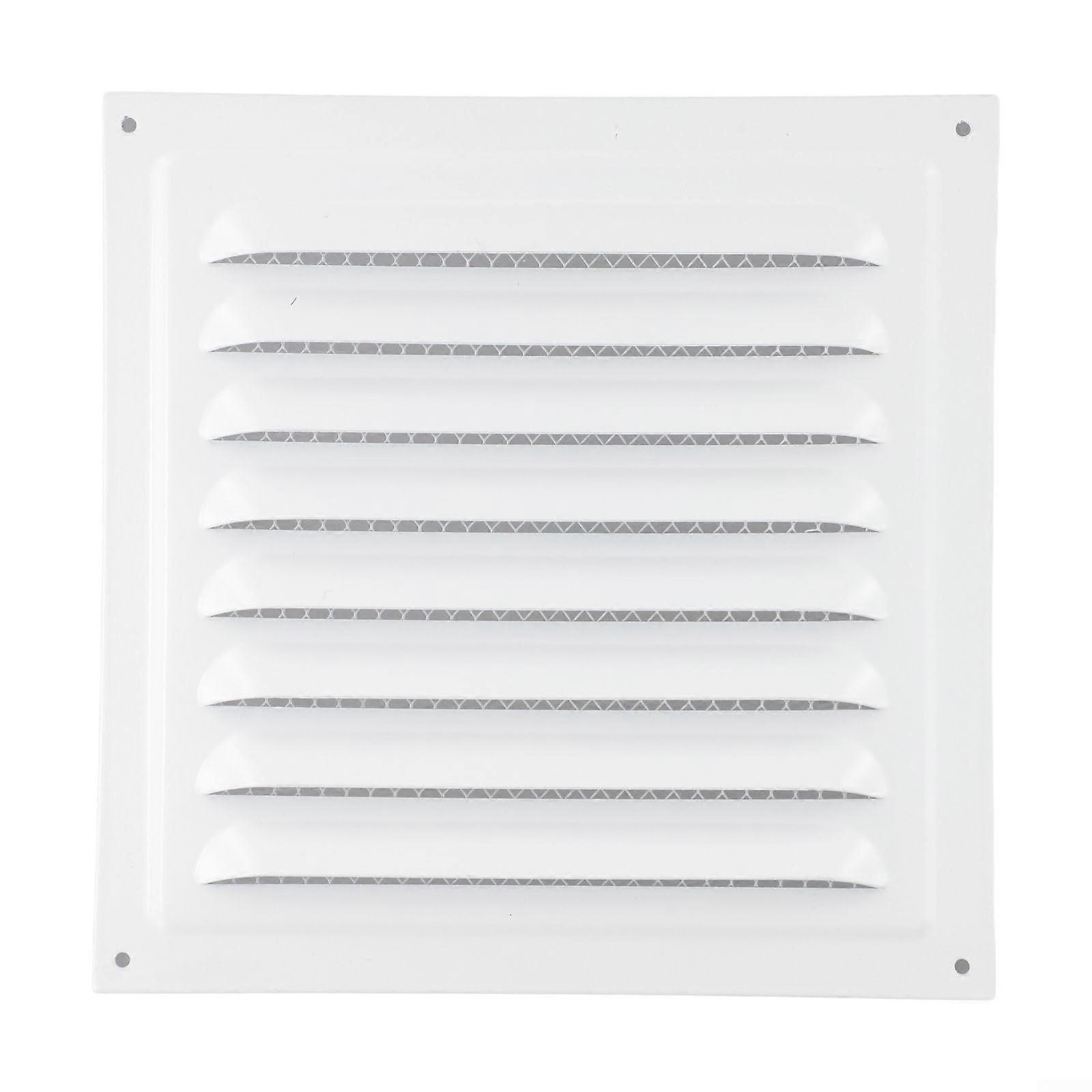 Insect-Proof Ventilation Grill for Home HVAC Needs, 1 Piece White, Easy Install, Durable Material