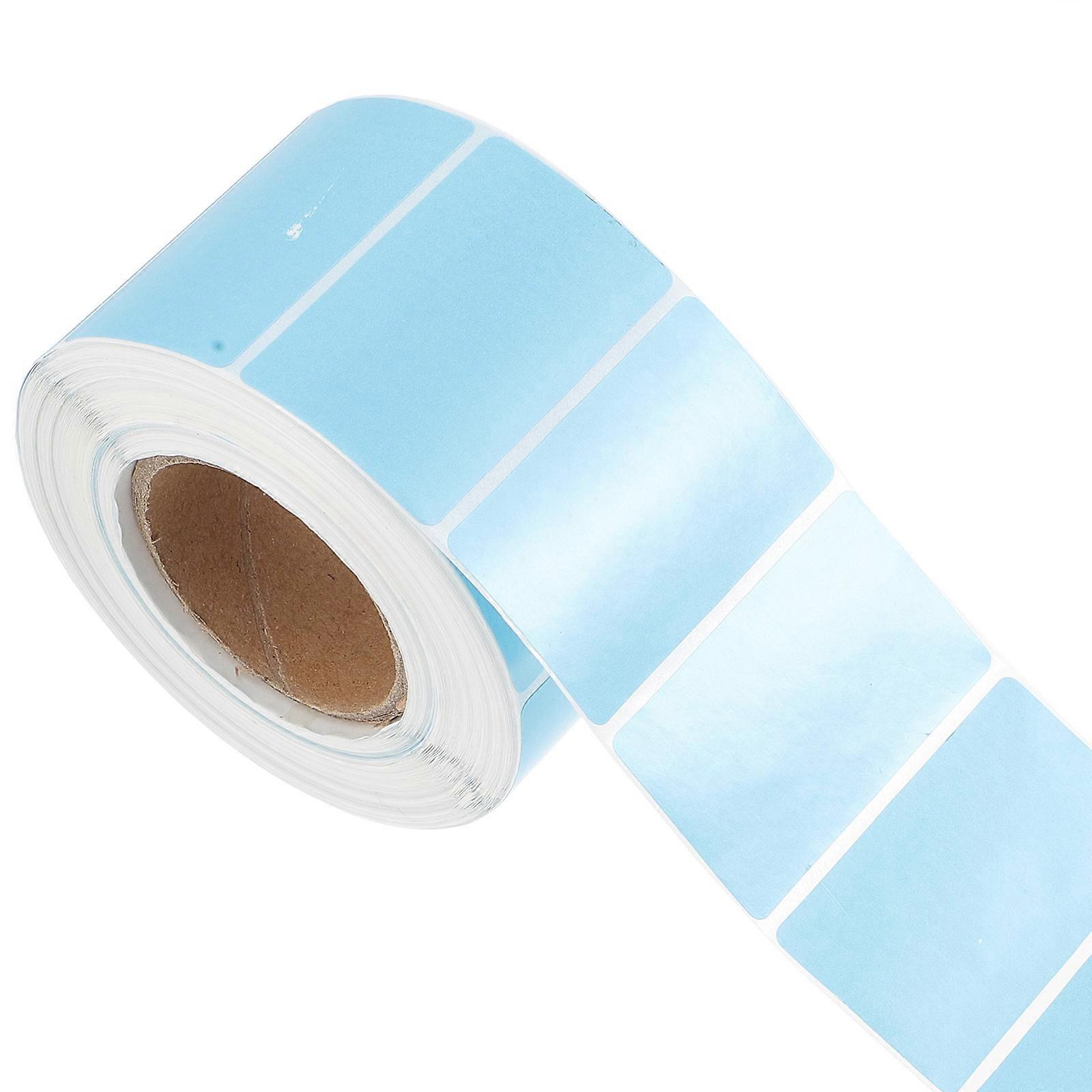 Multi-Purpose Roll Thermal Stickers Self Adhesive Label Address Labels Reduced Friction Rectangular 7.7x7.7cm 800 Stickers per Roll