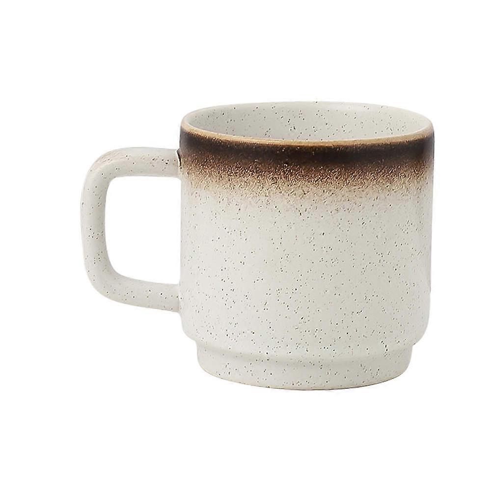 Vintage Style Ceramic Tea Cup – & Safe Mug for Home and Office Use, Smooth Surface Design for Hot Beverages