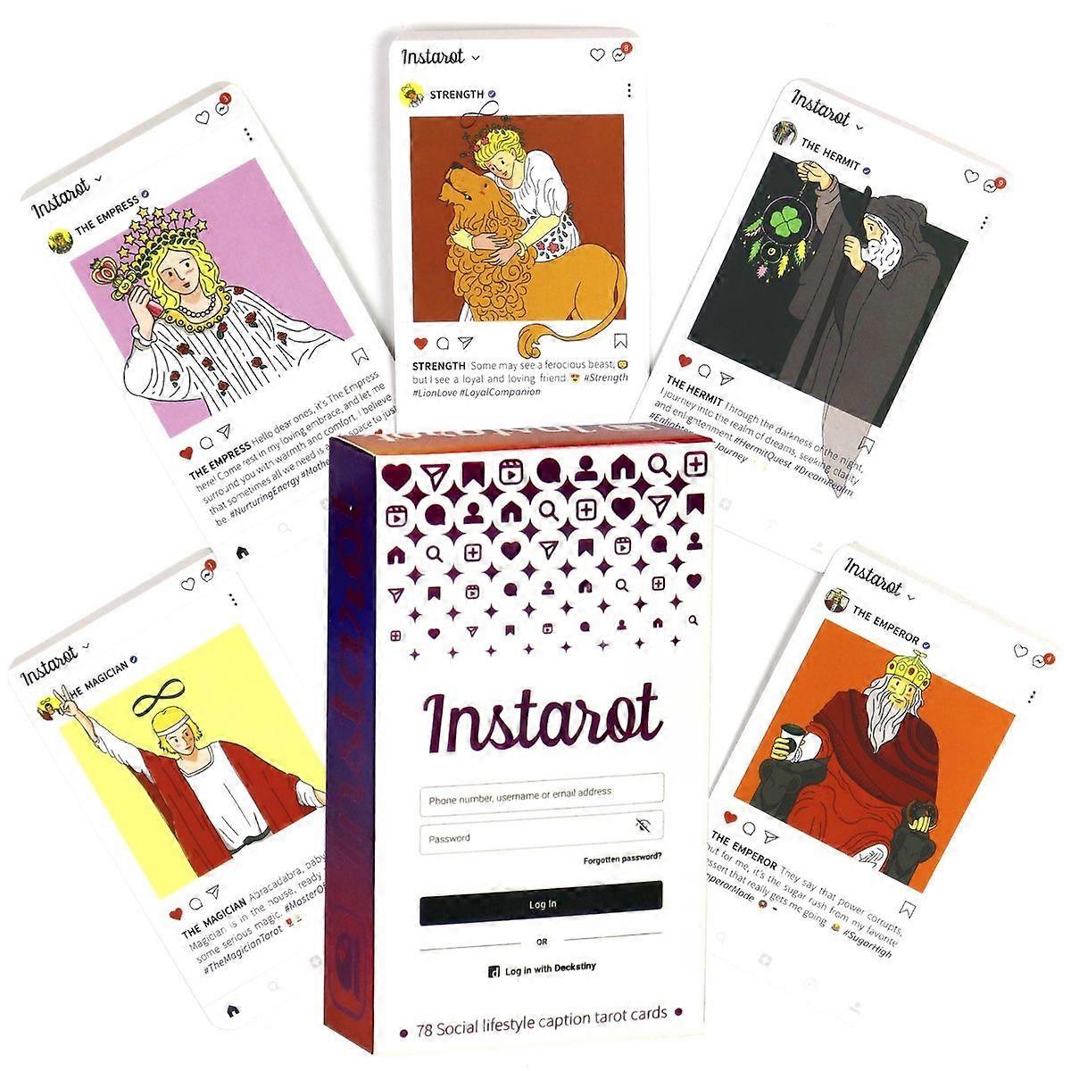 Tarot Cards Deck Rider Waite - 78 Cards for Beginners Divination