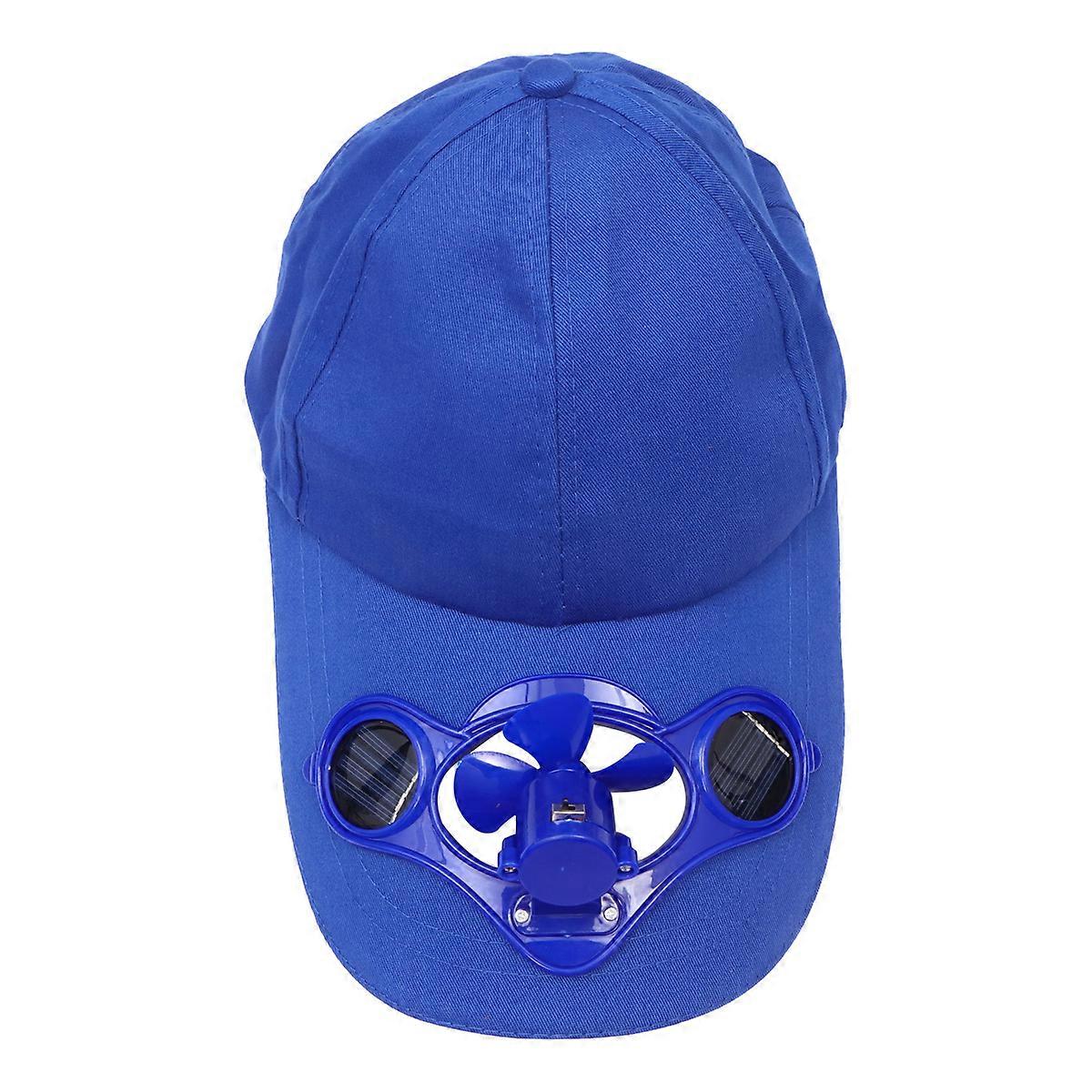 Sun Block Fan Hat Lightweight Cooling Cap with UV Protection Comfortable Material for Summer Outdoor Activities
