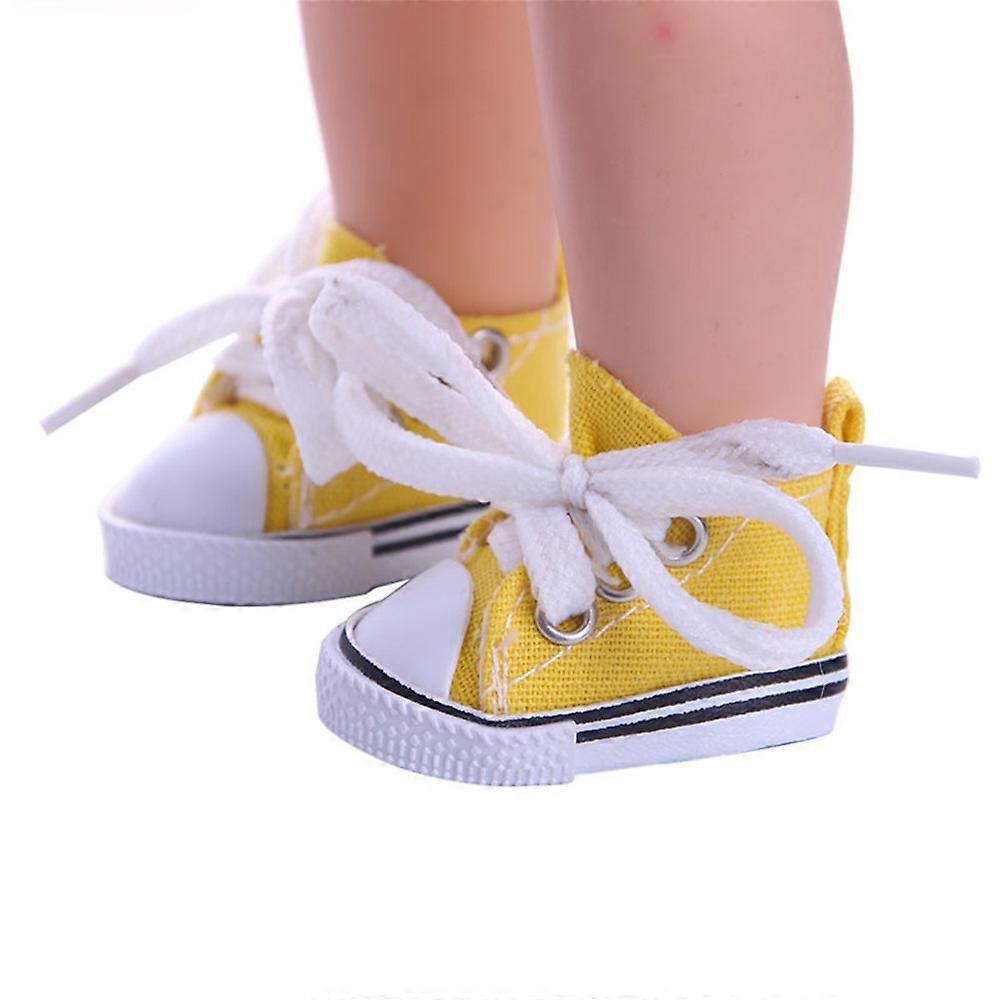 14 polegadas boneca sapatos de lona para boneca tênis boneca acessórios presente perfeito para meninas