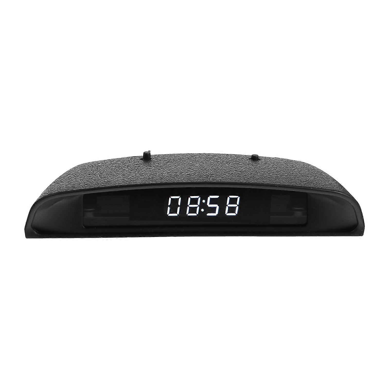 Automotive Clock High Precision Clock Car Dash Clock Measurement Voltage Measurement Time Display 1Pack