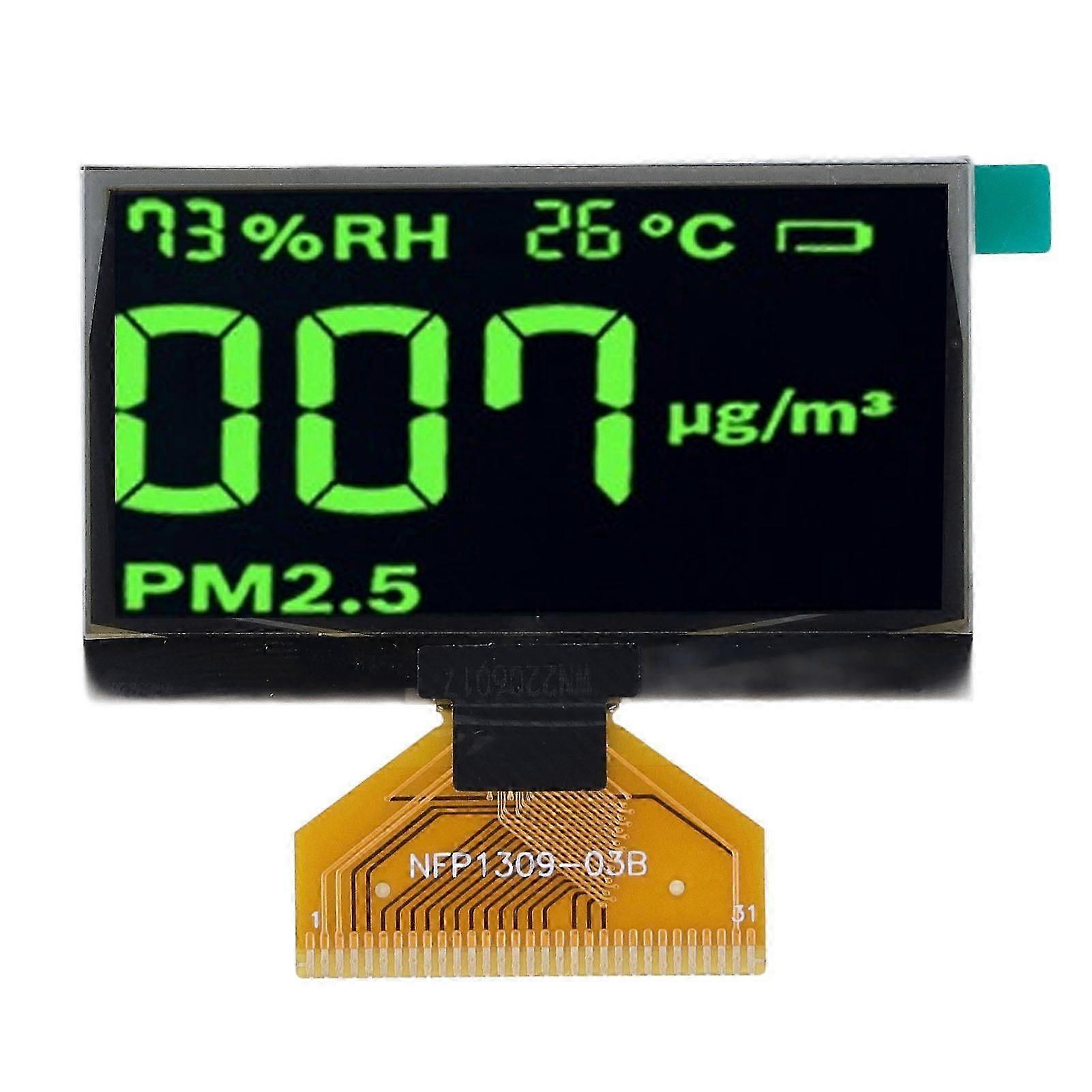 2.42in Display Screen Module Organic Light Emitting Diode Screen SSD1309 Welding Installation Display Module Green