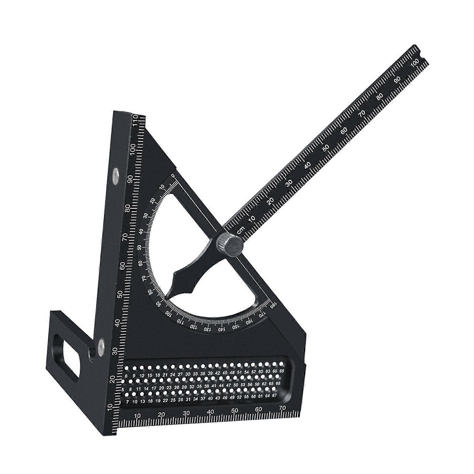 Carpenter Square 3D Multi Angle Measuring Ruler Square Protractor Woodworking