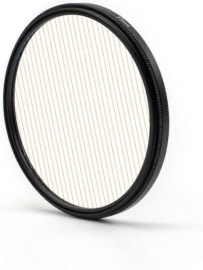 Prism Lens Filter 82mm Starlight Glare Effect Filter Anamorphic Lens Flare Effect Filter Film Props