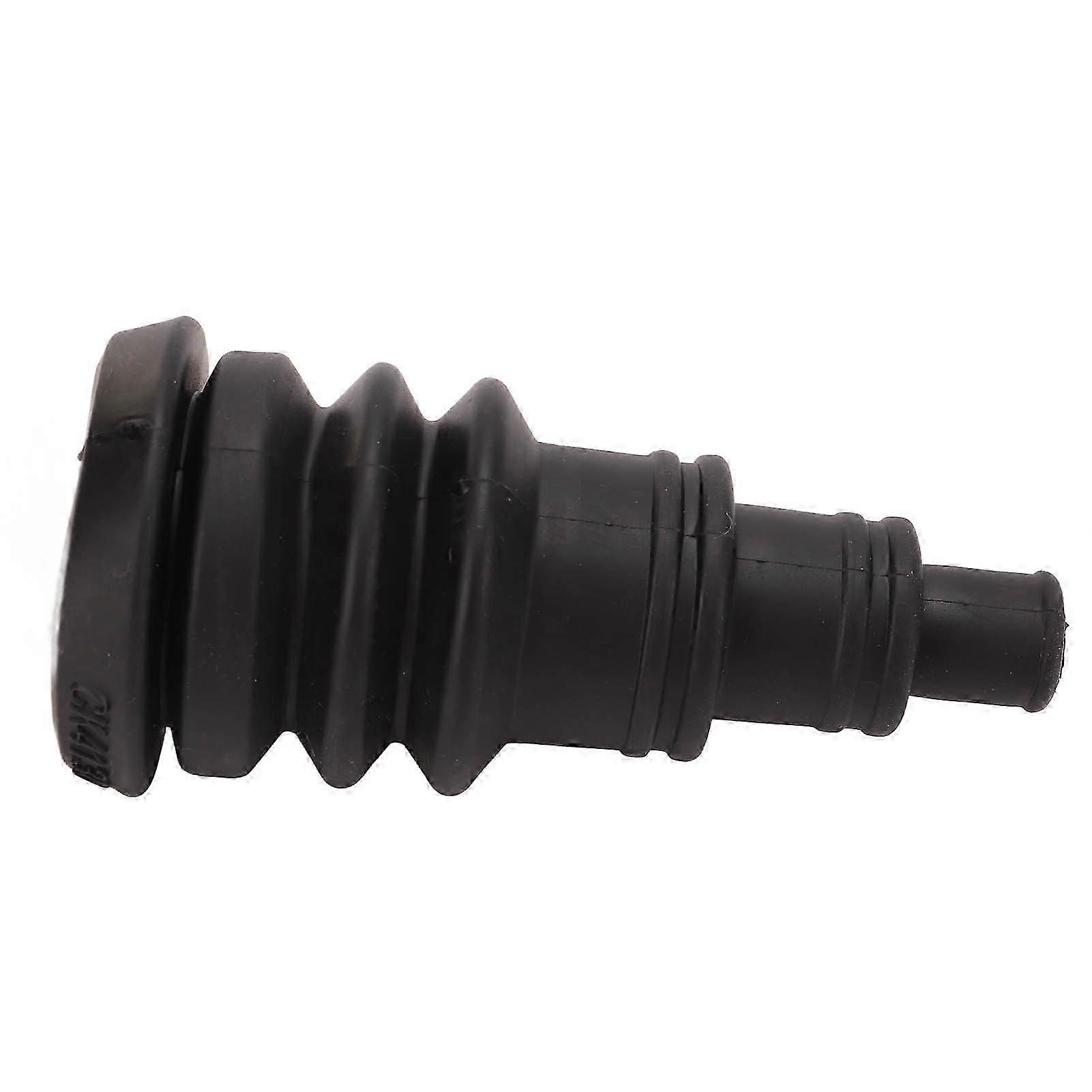 3PCS Universal Firewall Boot Harness Protection Sleeve in Black Rubber for Wire Bundles from 3/8in to 1in
