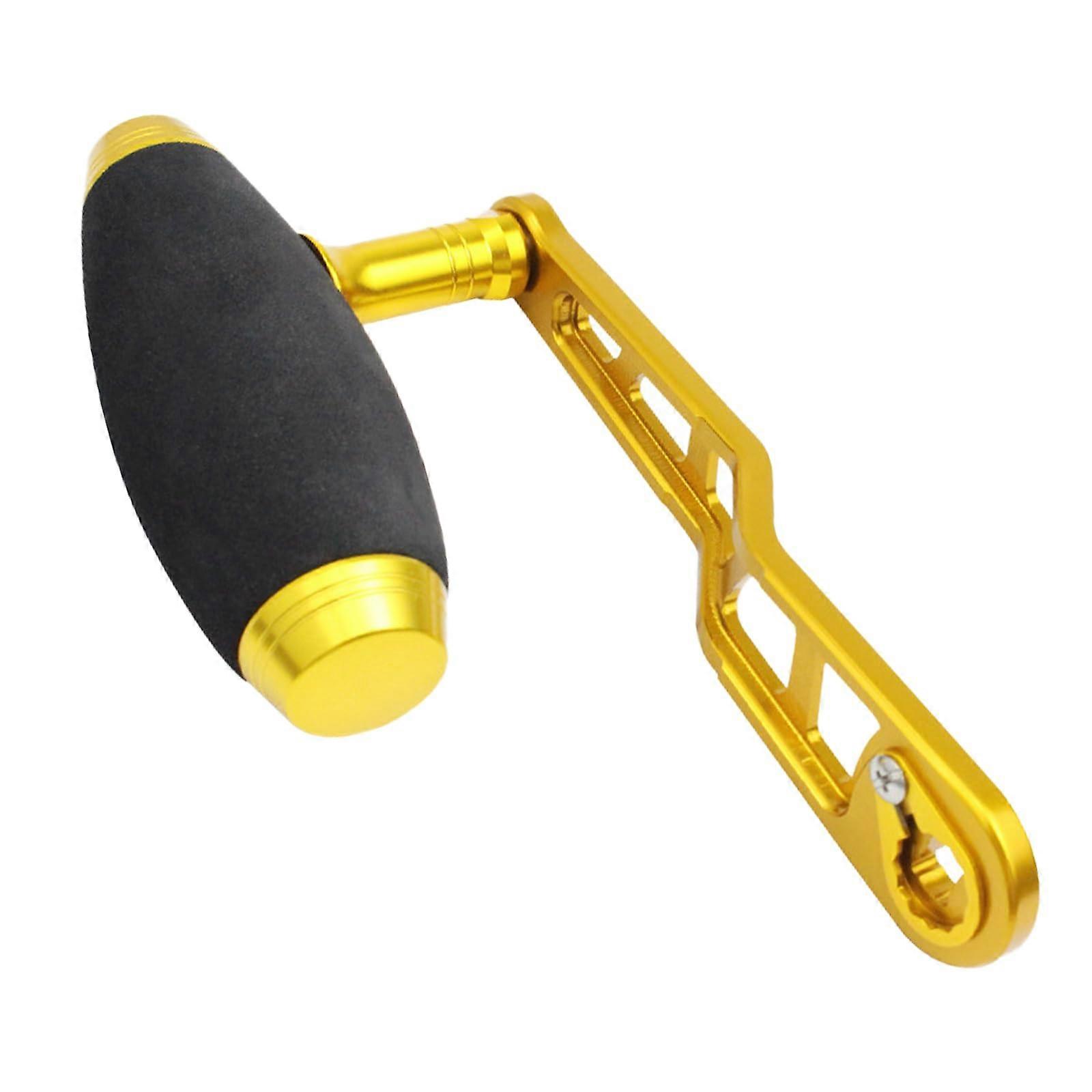 Aluminium alloy Baitcasting Rollen fishing reel handle fishing reel replacement fishing accessories Easy to use Gold