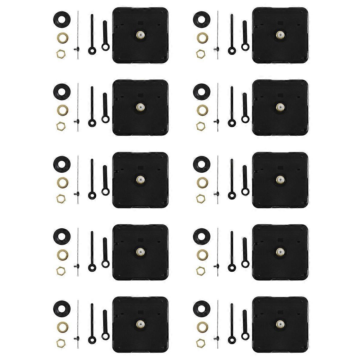 Clock Movement with Short Hands, 4/ 25 Inch Maximum Dial Thickness