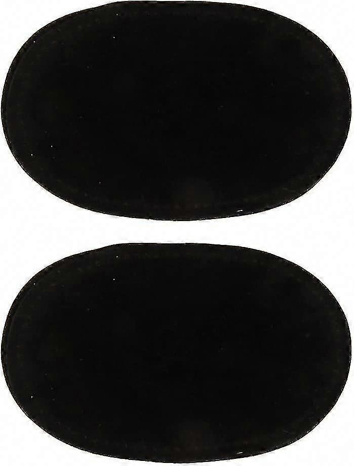 1 Pair of Suede Cloth Oval Patches for Elbow & Knee Repair - Fabric Patches