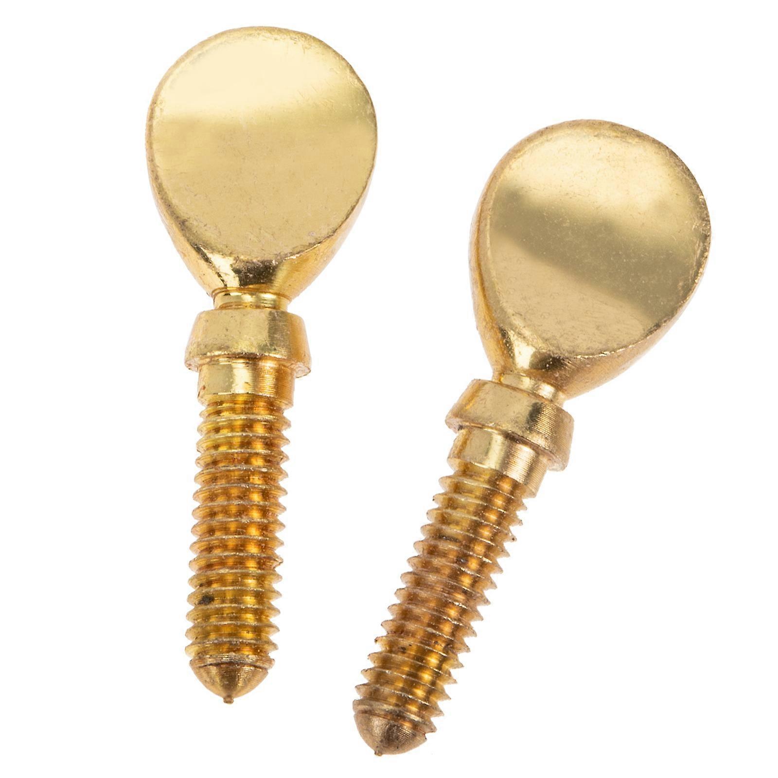 a refined and professional product description based on the details you provided:
**2PCS Durable Copper Flute Head Screws – Musical Instrument