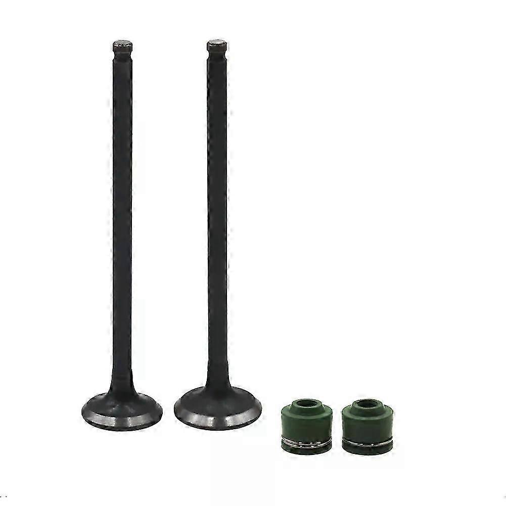 1/4/8 Pairs Motorcycle Engine Parts Intake Exhaust Valve Stem & Oil Seal Kit Fit For YAMAHA FZR250 Genesis 1987 1988 FZ250 PHAZER250