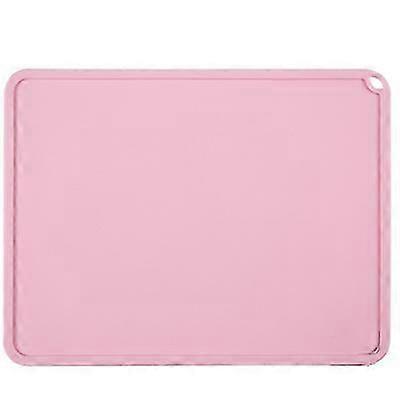 Foldable silicone non-slip children's eating mat, square heat-insulating table mat