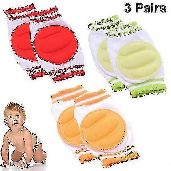 Breathable Elastic Unisex Infant Toddler Baby Knee and Elbow Protection Pads
