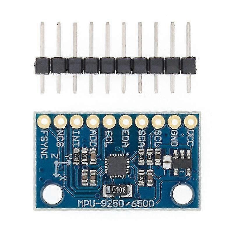 Modulo sensore a 9 assi con comunicazioni I2C/SPI e giroscopio triassiale + accelerometro triassiale