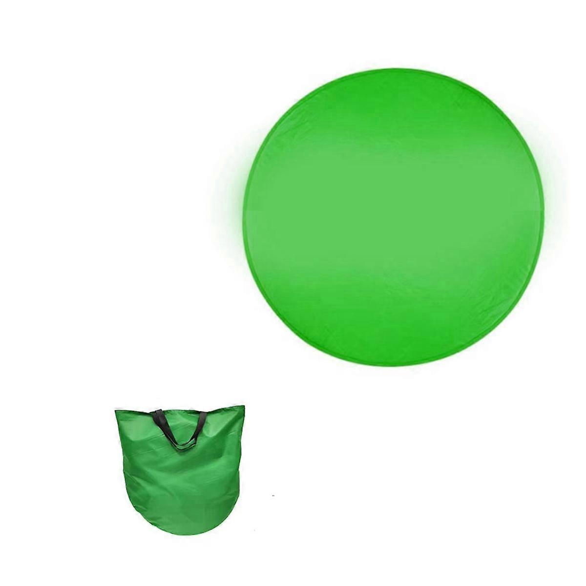 Green Screen Backdrop Photography Background Cloth for Game Live Photos Video Studio Folding Reflector Backdrop 75cm