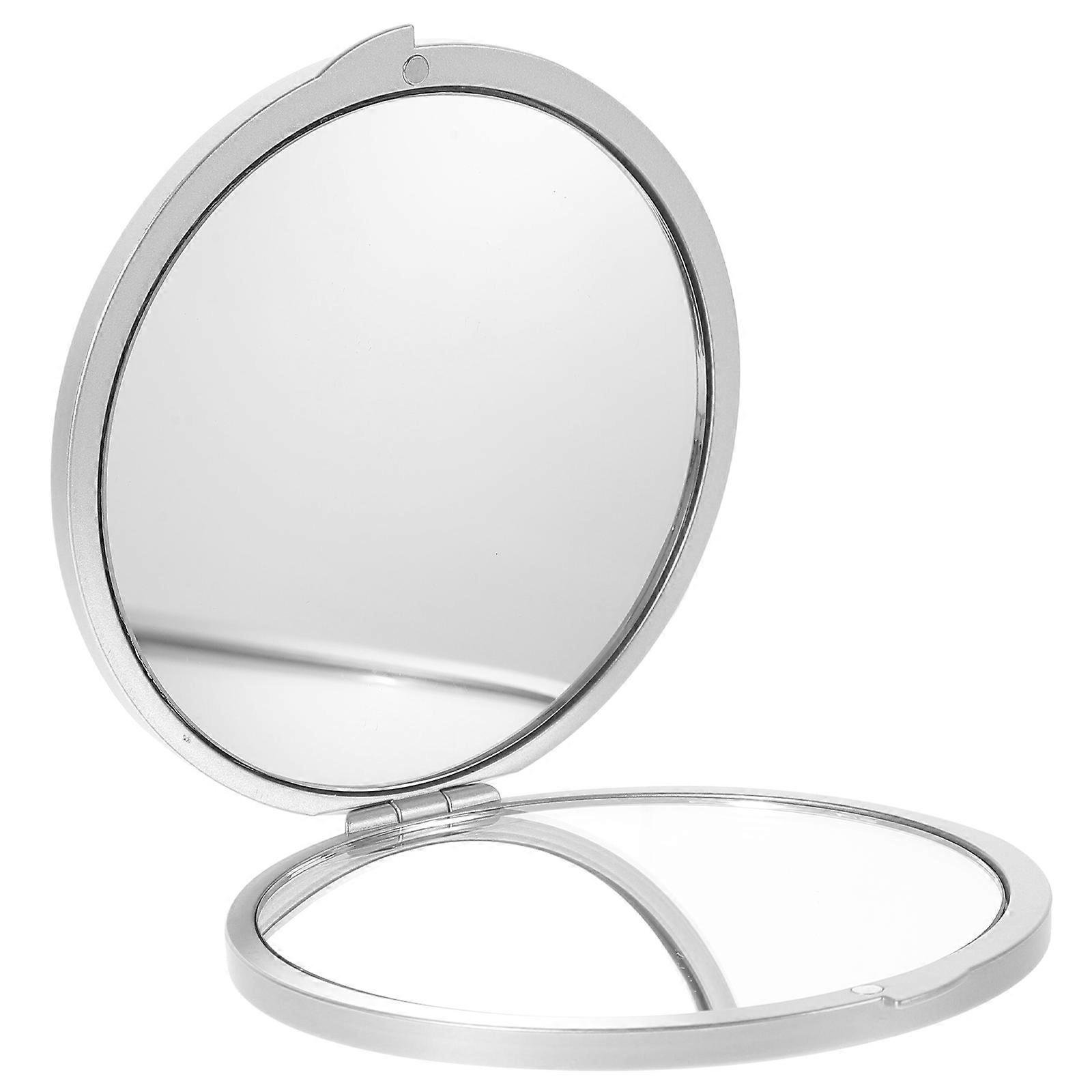 Pocket Magnifying Mirror Folding Compact Makeup Mirror for Makeup