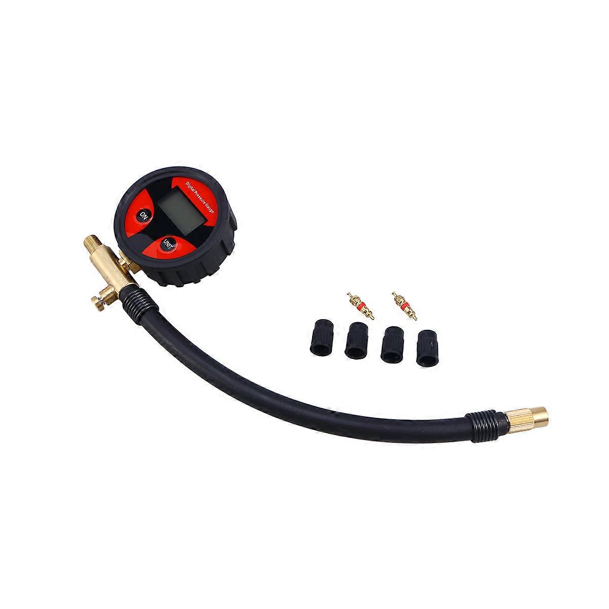 Manometer Fittings Car Manometer Mechanics Vehicle Maintenance 20 x 5.5 x 2cm Display 1Set