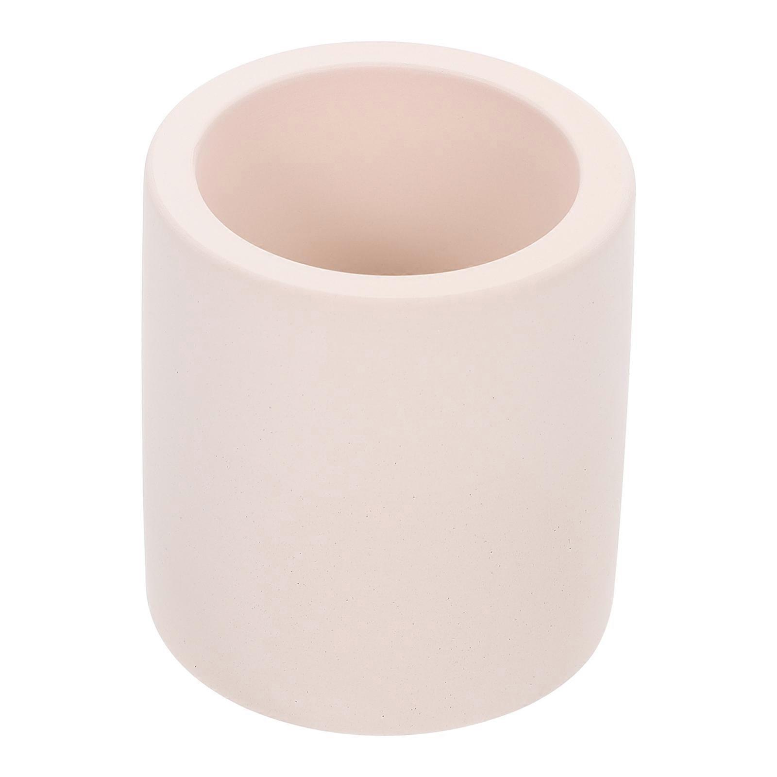 White Toothbrush Holder for Home Use Sturdy and Synthetical Material 1Pc