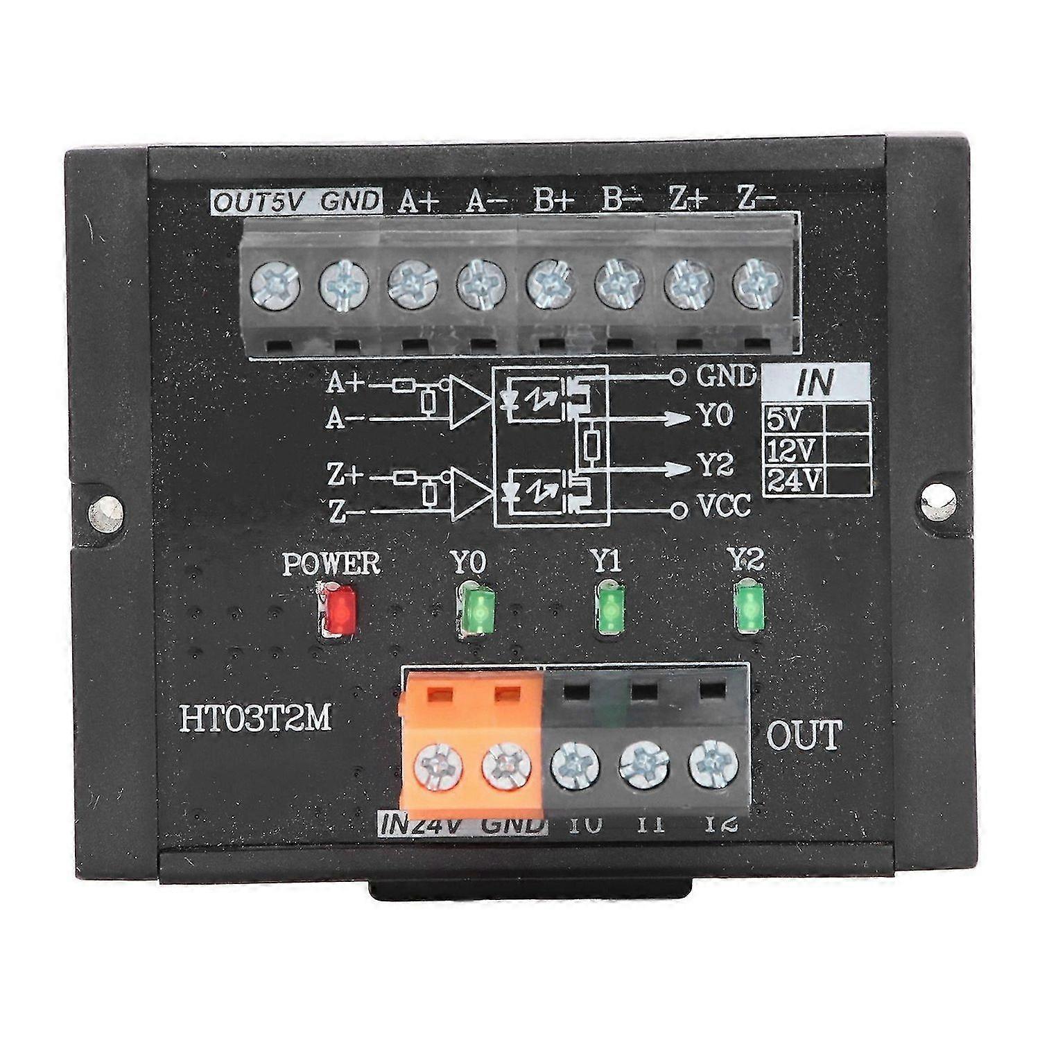 Signal Converter Module 3 Channel TTL EIA422 423 Input NPN PNP HTL TTL Output for Encoder 12V