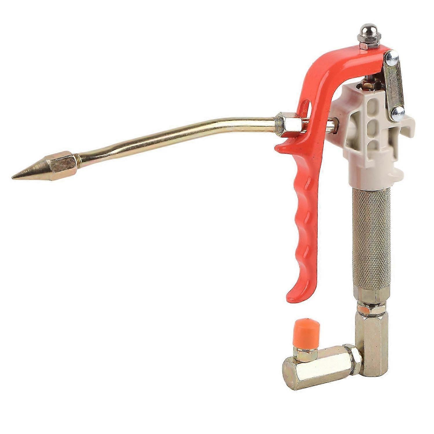 Grease Gun 360 Degree Rotary Refueling Alloy Heavy Duty Handheld Manual Control Tool TG002