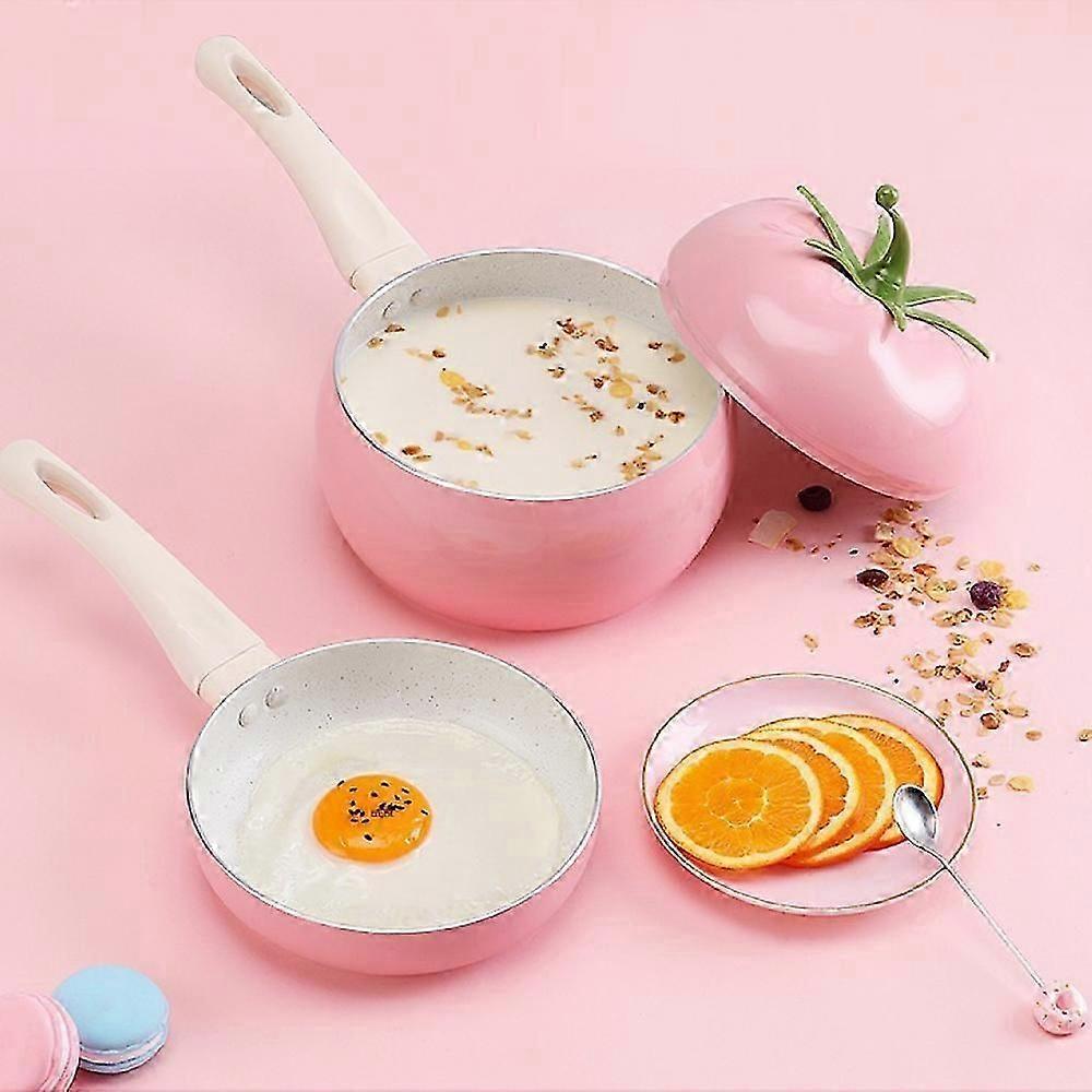 Non-Stick Korean Noodle Pot with Double Bottom - Ideal for Induction Cookers