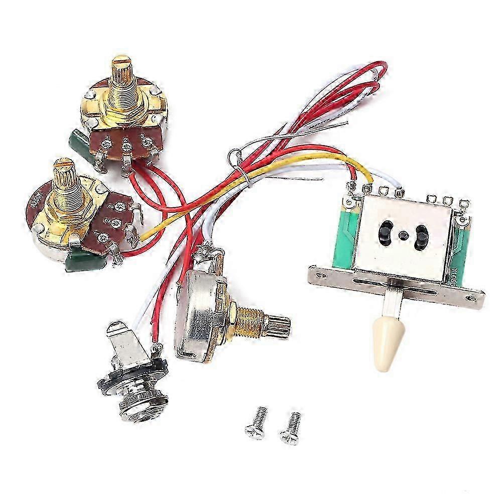 Toggle Pickup Selector Volume Control Potentiometer Guitar Volume Potentiometer Guitar Prewired Harness hwy