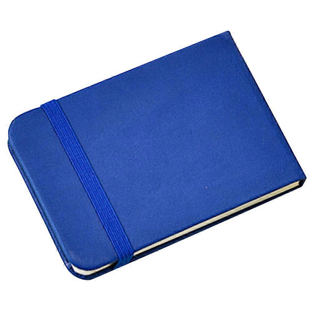 Pocket Notebook Notepad Writing Office Use Blue 1Set