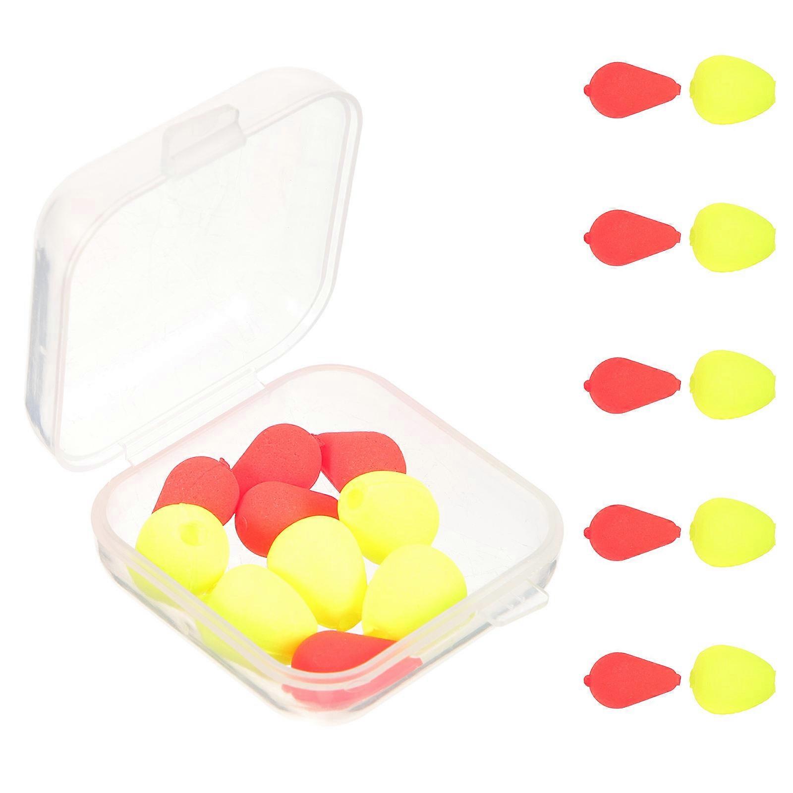 Fishing Bobbers Float 10Pcs Assorted Color High Sensitivity for Fishing Use Bobbers Stops