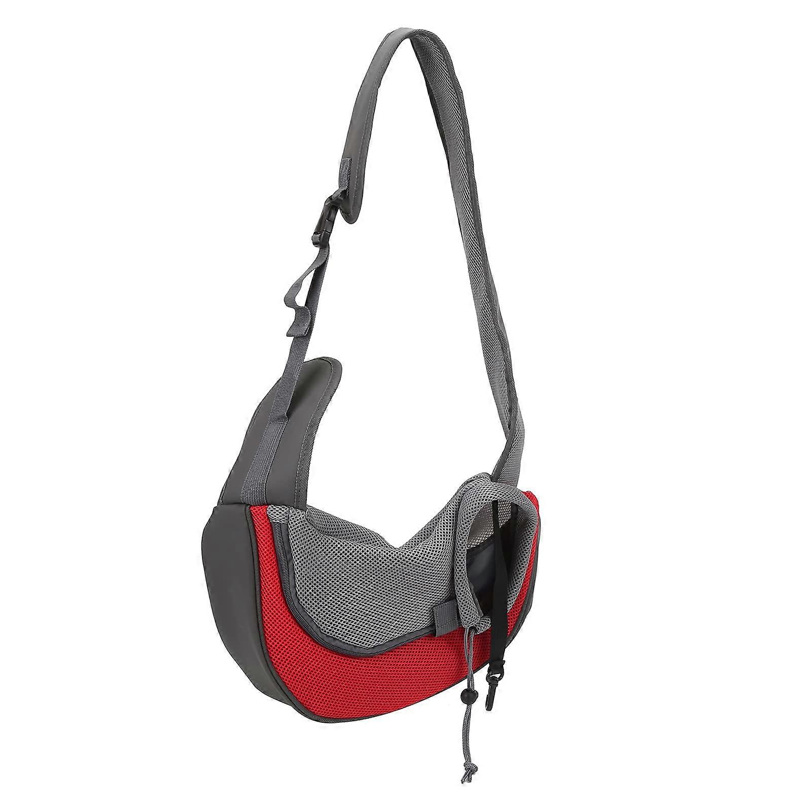 Dogbag Small Pet Carrier Oxford Cloth Retractable Mesh for Puppies - Size S, Lightweight 2oz, Durable Design