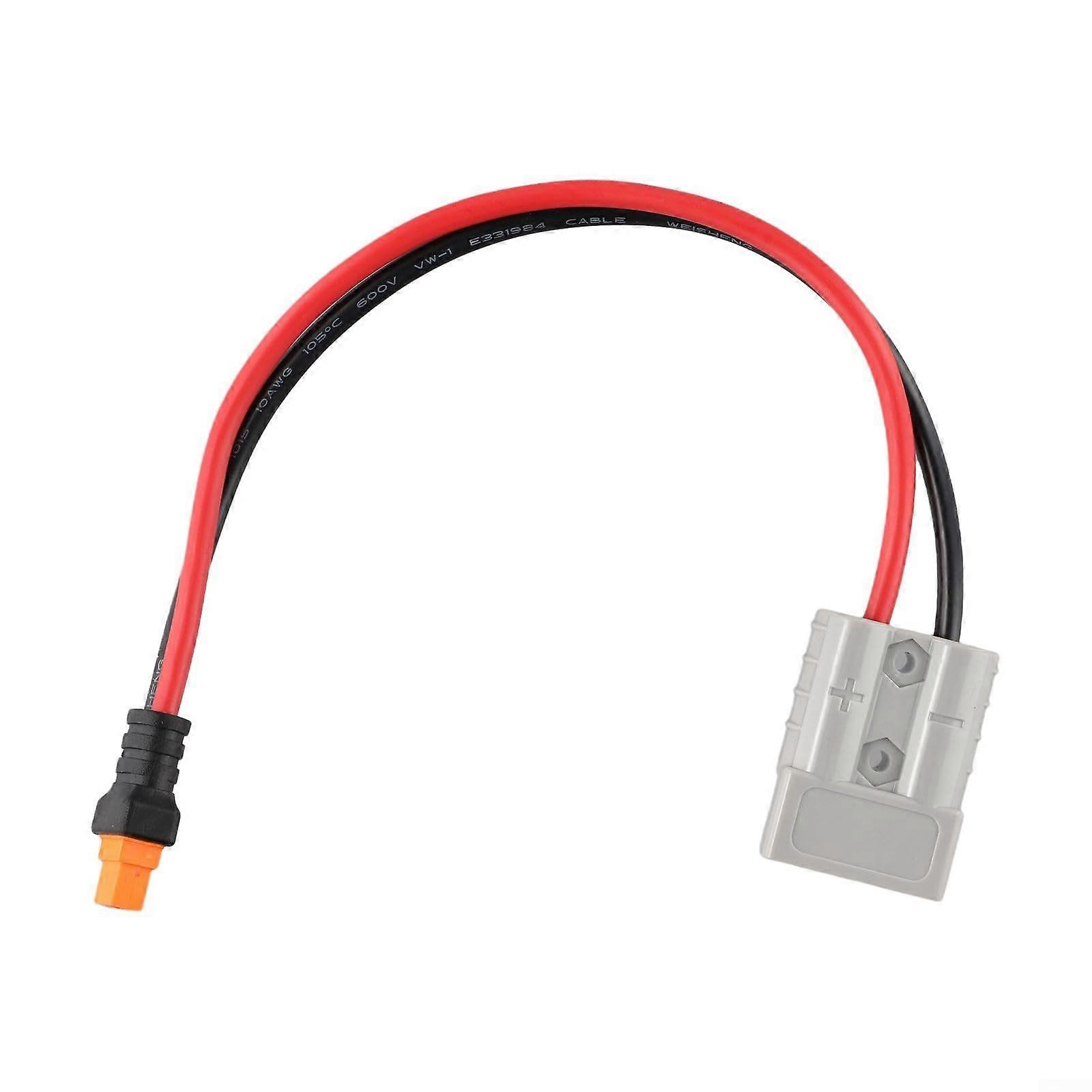 High-Performance Adapter Cable For Portable System With Anderson And XT60i Connectors, 30 Cm, Slim Design