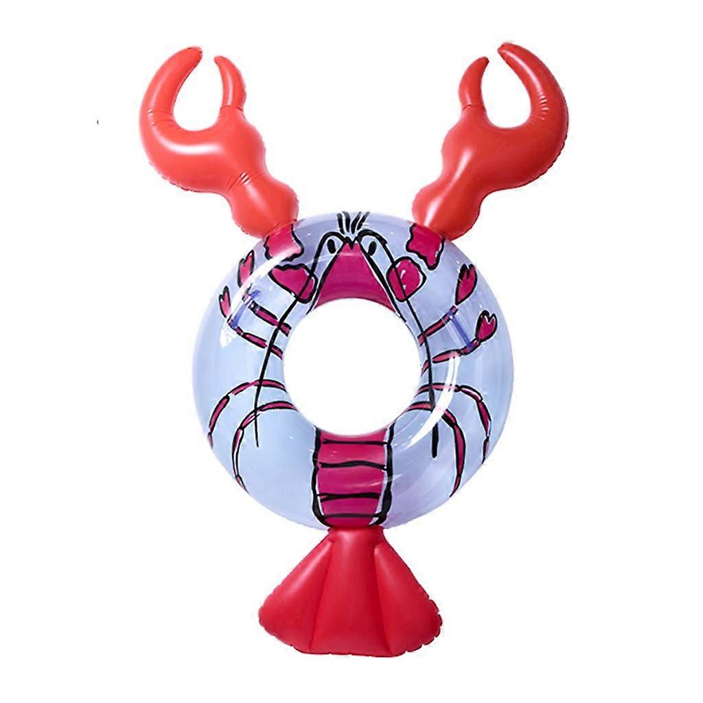 For a giant lobster swim ring inflatable pool floating water festival party.
