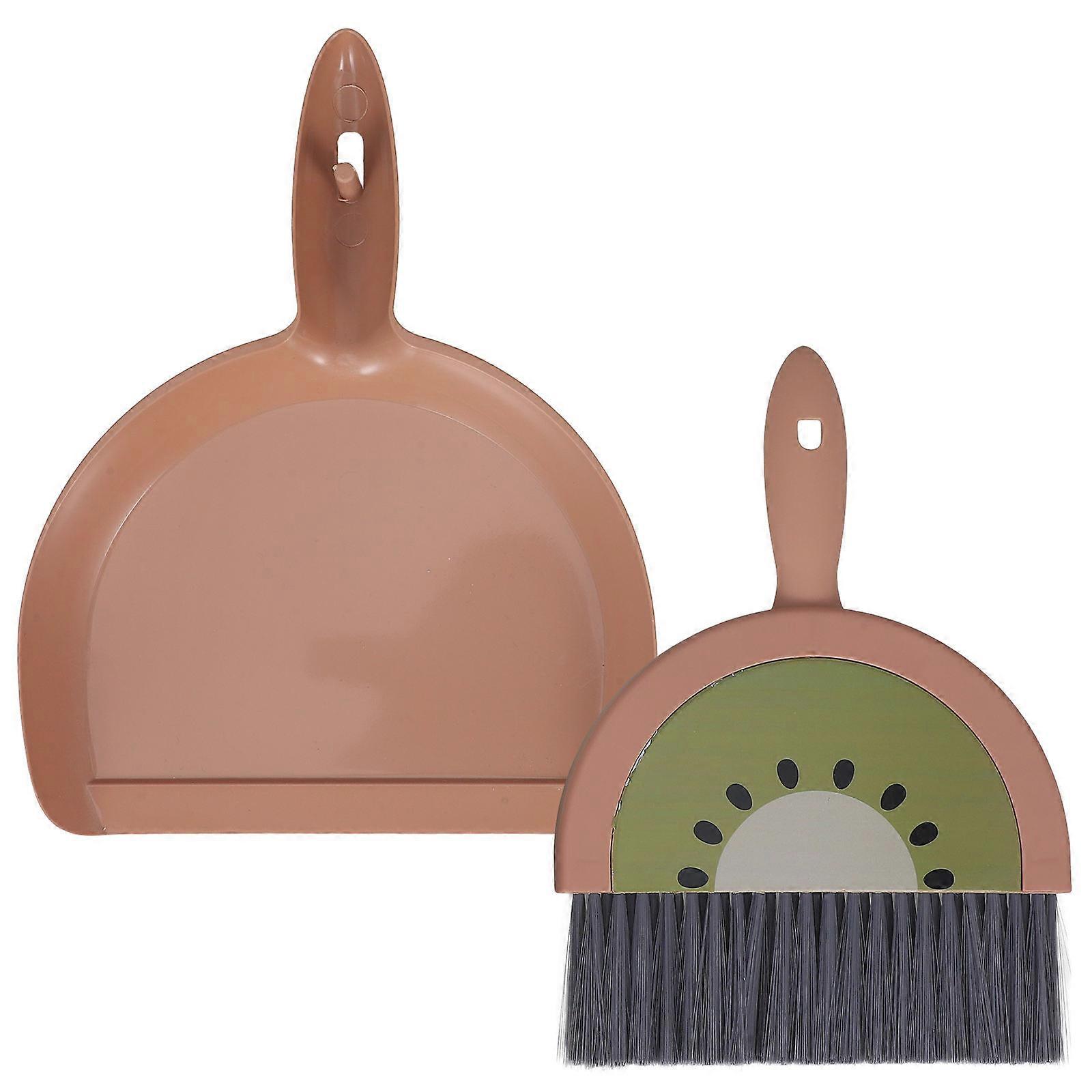 Compact Mini Dustpan and Brush Set for Home, Office & Keyboard Cleaning – High Toughness Sweeping Tool for Pet Hair and Desktop Dirt Removal