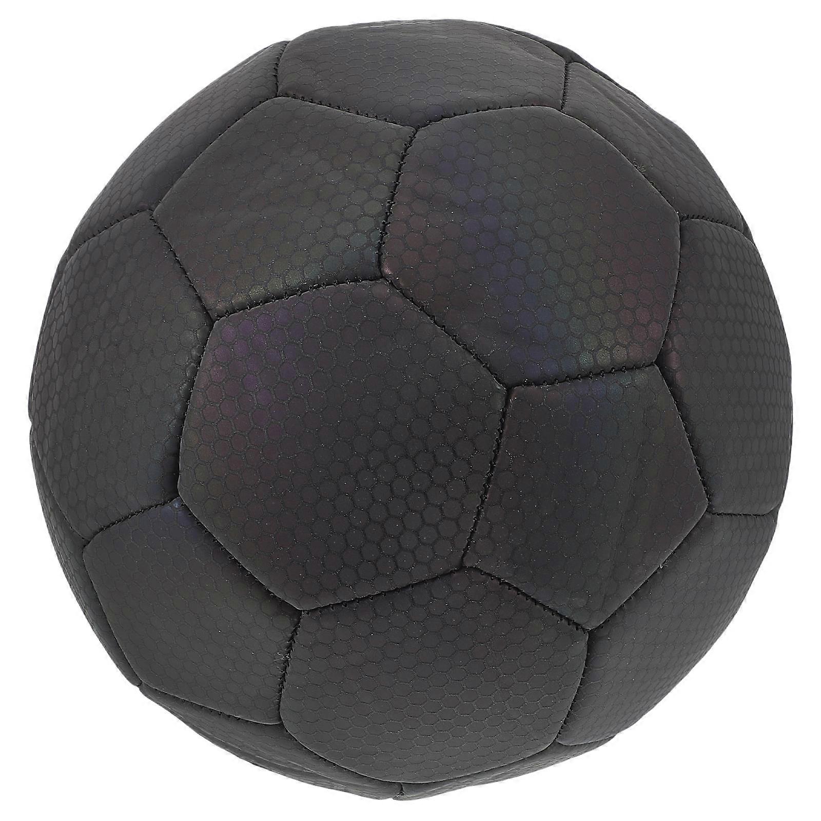 Training Soccer Ball For Teens Boys Girls High Visibility Synthetic Leather Butyl Liner 1Set