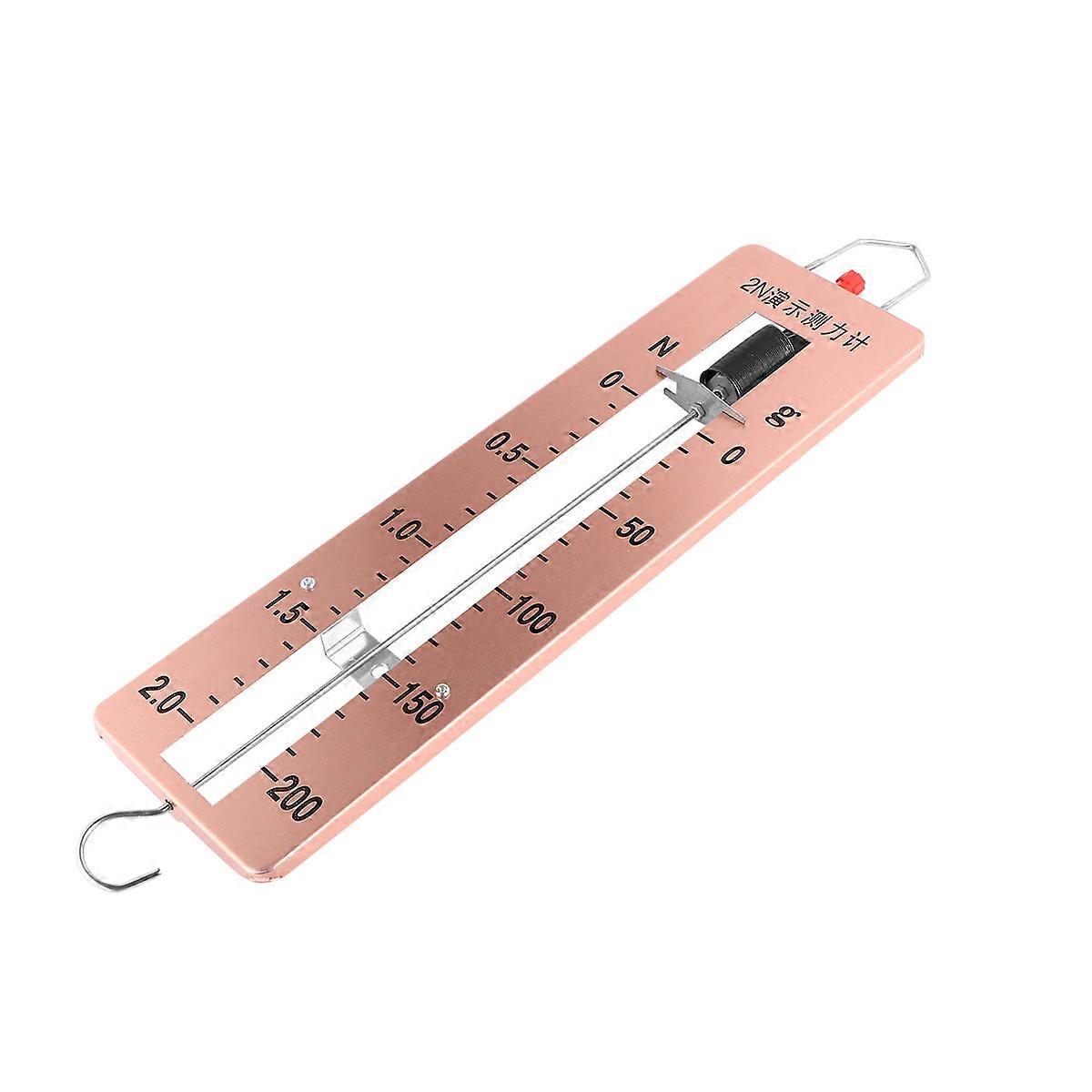 Spring Scale Force Measurement Tool Classroom Use 40x8.7cm Measure Weight 1Pcs