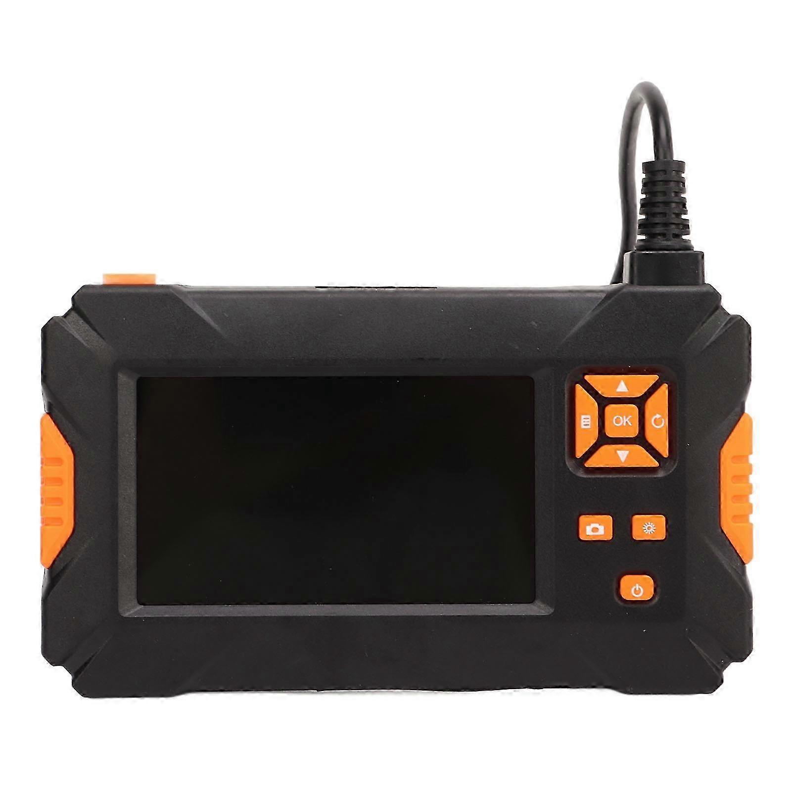 2025 Endoscope Camera 4.3in LCD Display 5m Cable 360° Rotation 3.9mm Lens Borescope for Maintenance