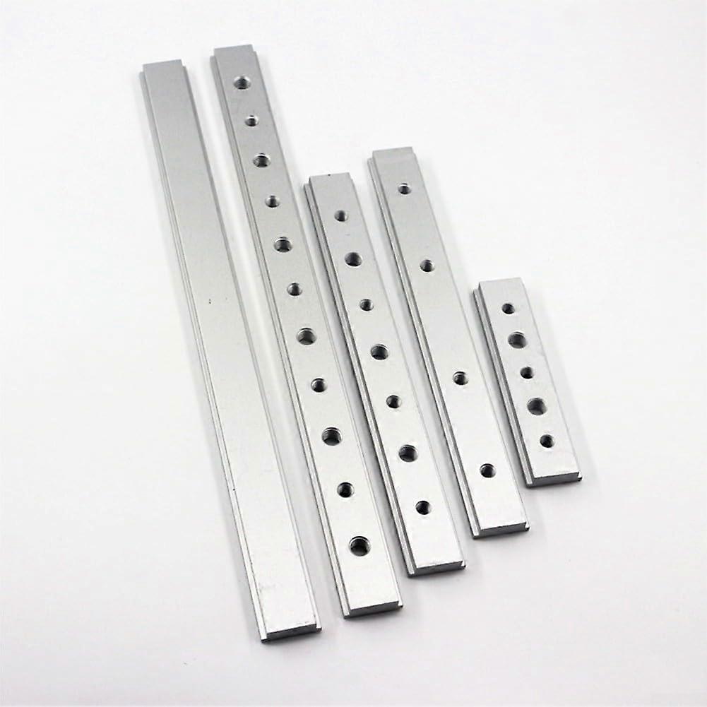 Aluminium Rail System 200 Mm Type B For Woodworking, Precision Aluminum Guide Rail, Compatible With Woodworking Jigs