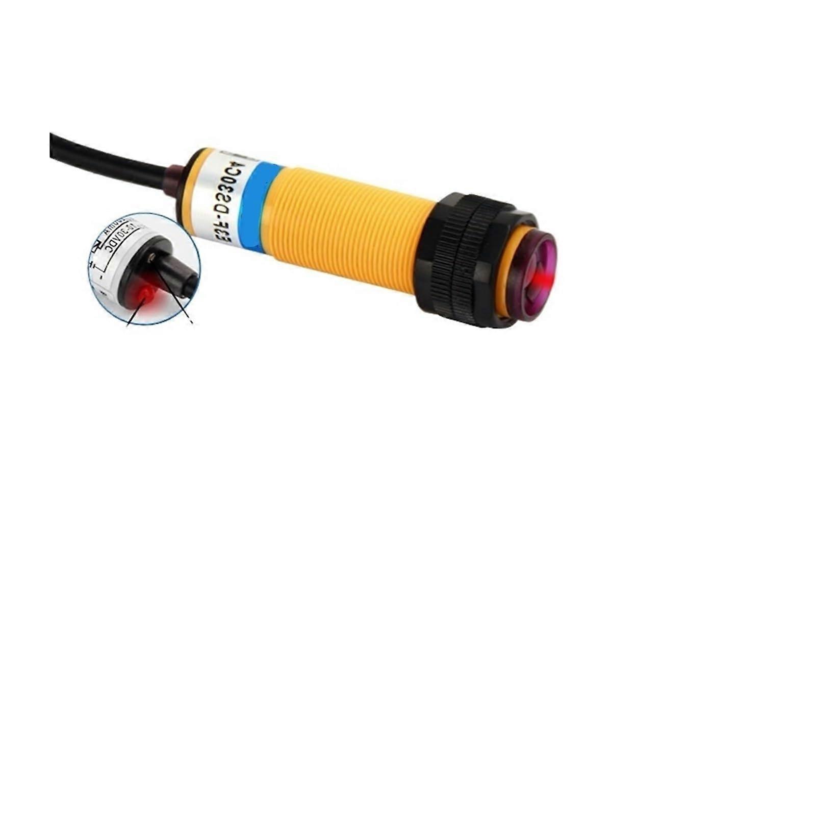 E3F Sensor Proximity Switch Infrared Sensor M18 Diffuse Reflect 50cm NPN