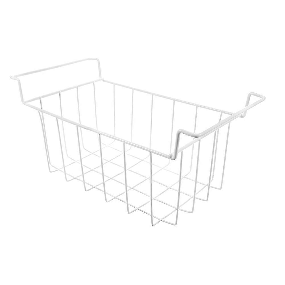 Stackable Wire Storage Baskets with Handles for Chest Freezer Organization – Ideal for Meats, Fish, Vegetables and Efficient Food Storage