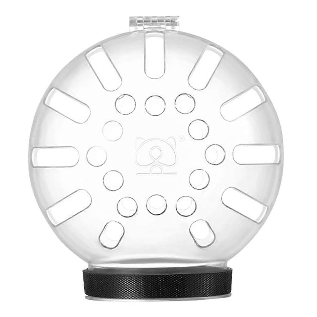 Cat Muzzle, Breathable Anti-Bite Design, Astronaut Helmet Style, Easy to Wear, Safe for Pet Grooming, Adjustable Size