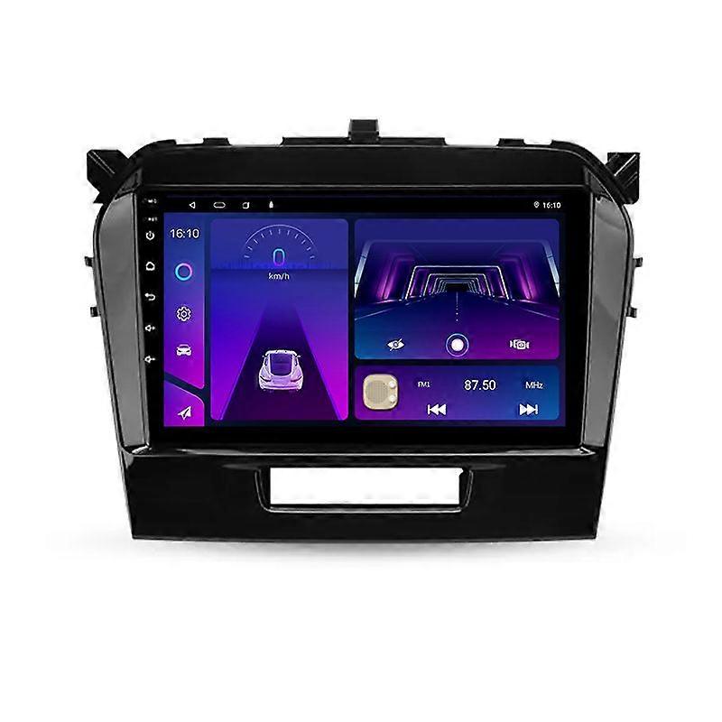 2 Din For Suzuki Vitara 4 2014 - 2018 Carplay 4G WIFI Android Auto Car Radio Player Stereo Car Multimedia Video player GPS Navigation DSP RDS