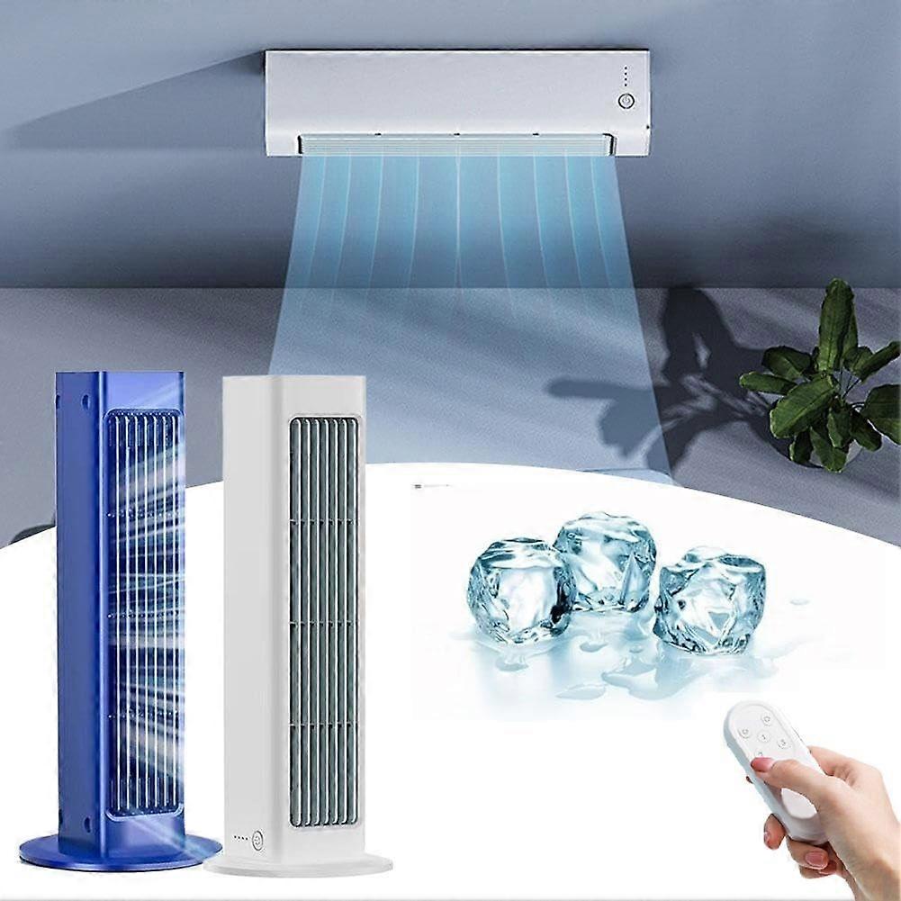 4.0 Portable Cooling Ace with Remote, Portable Air Conditioner Cooling Fan Quiet 3 Speeds Desk Tower Fan
