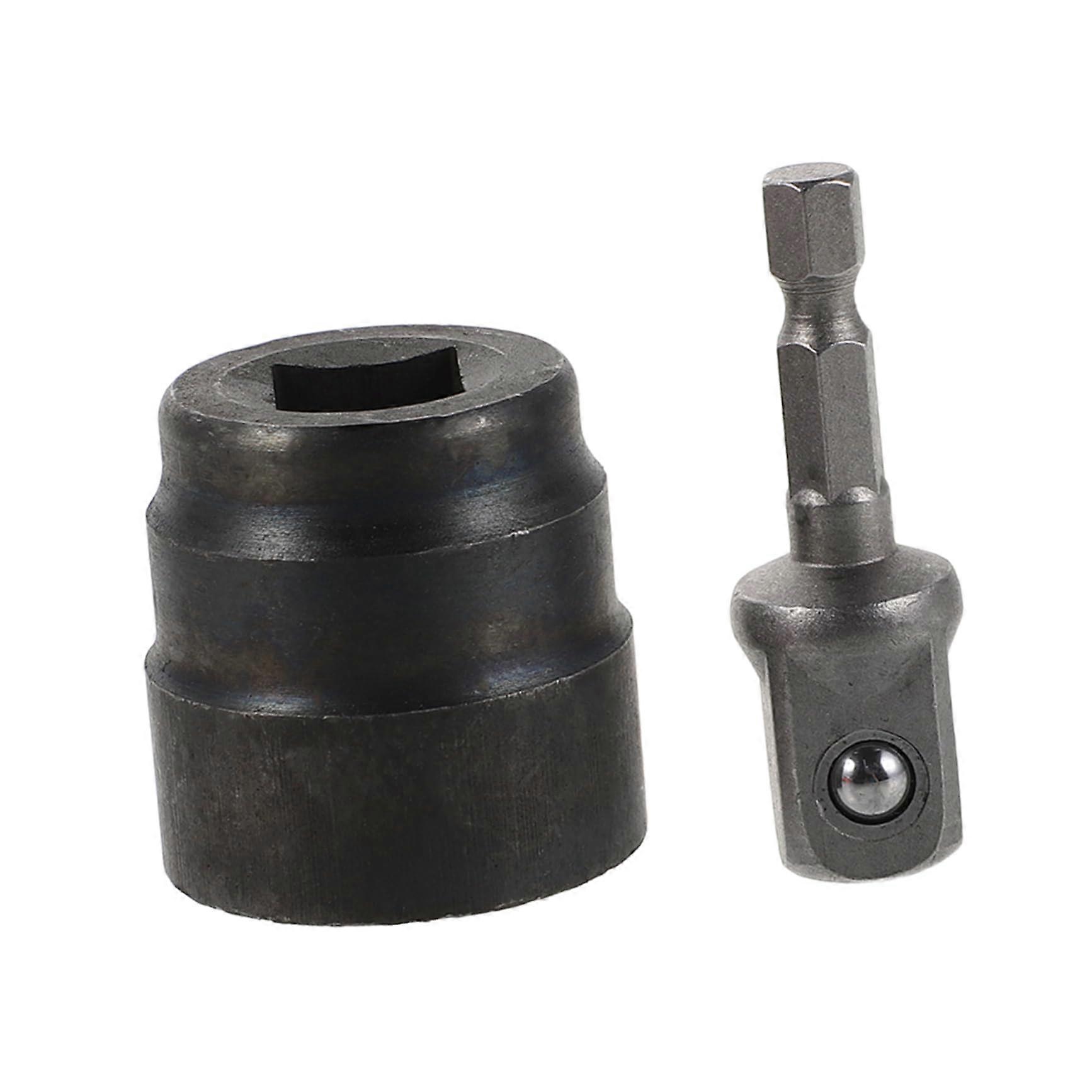 Universal socket wrench for tire changes  
Portable tool for cars and motorhomes with improved efficiency and compact design