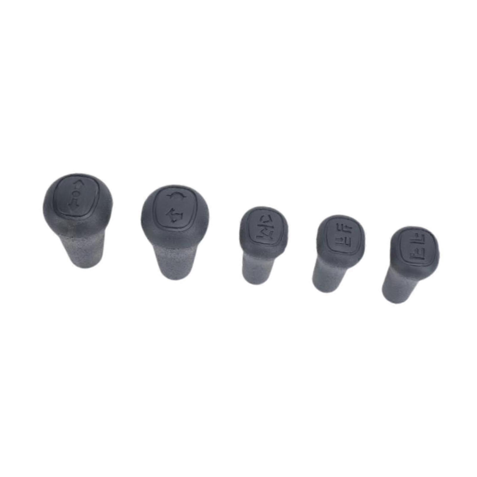 5-Pack Replacement Shift Knobs for Forklift Trucks and Cars