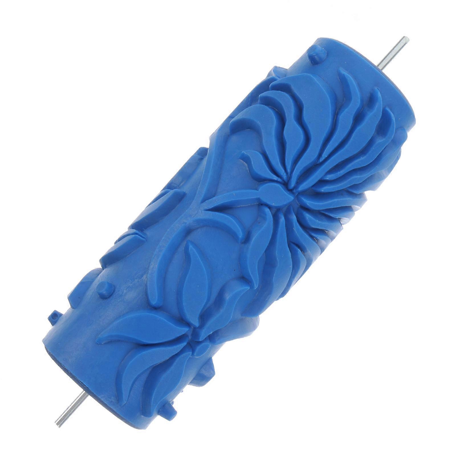 DIY Decorative Paint Roller Set Rubber Texture Art Rollers 2pcs