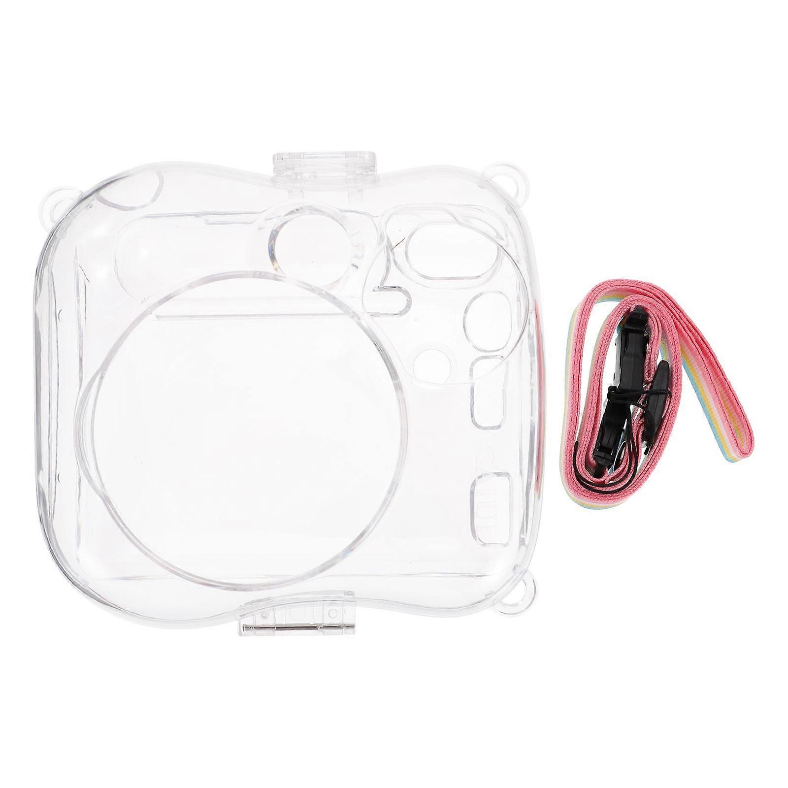 Instant Camera Case Transparent Storage Holder For Mini 25 26 Shatter-Resistant Scratch Proof 1Set