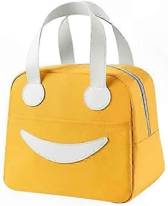 Insulated Lunch Bag with Large Capacity for Outdoor Picnic and Portable Use (Navy)