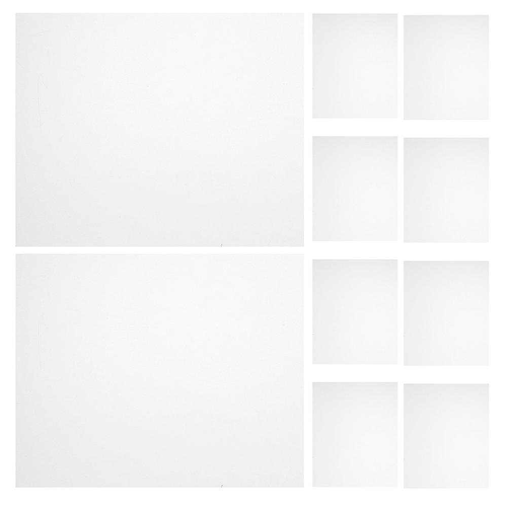 Reusable Clear PVC Stencil Sheets for Crafts Versatile Use in Art Projects and Scrapbooking Supplies 10pcs