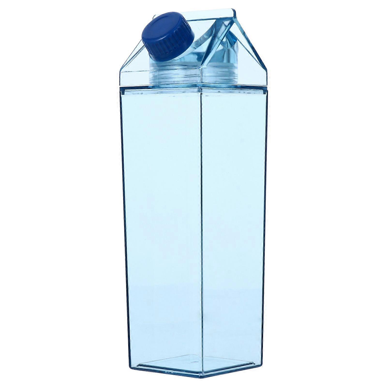 1pc Drink Bottle Empty 500ml Storage Bottle Transparent Plastic Milk Bottle